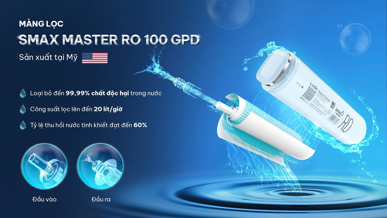 Máy lọc nước Karofi PLATINUM S22